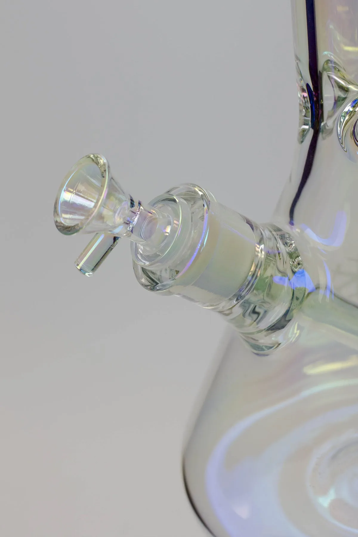 24" Glow In The Dark Snowflake Beaker Bong