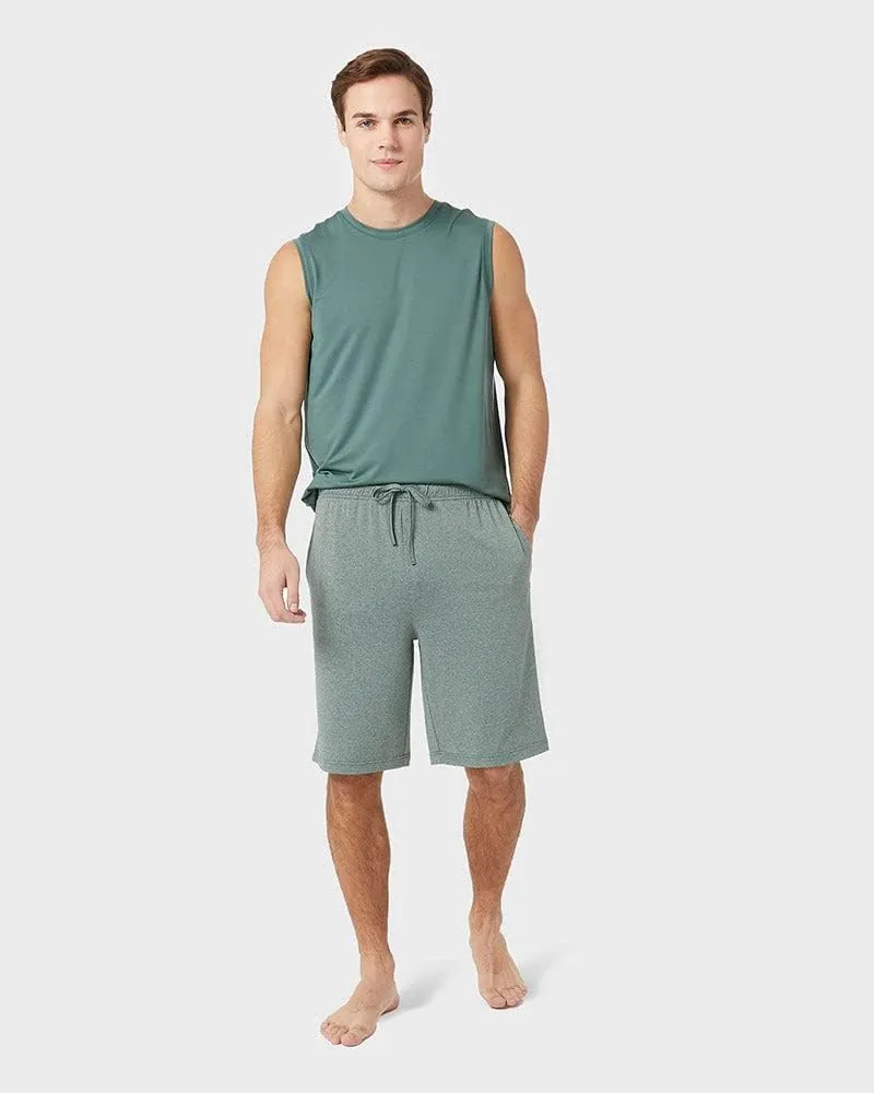 32 DEGREEES Men's Cool Classic Relaxed Tank | Anti-Odor | 4-Way Stretch | Moisture Wicking