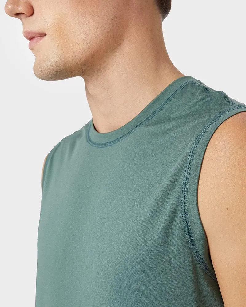 32 DEGREEES Men's Cool Classic Relaxed Tank | Anti-Odor | 4-Way Stretch | Moisture Wicking