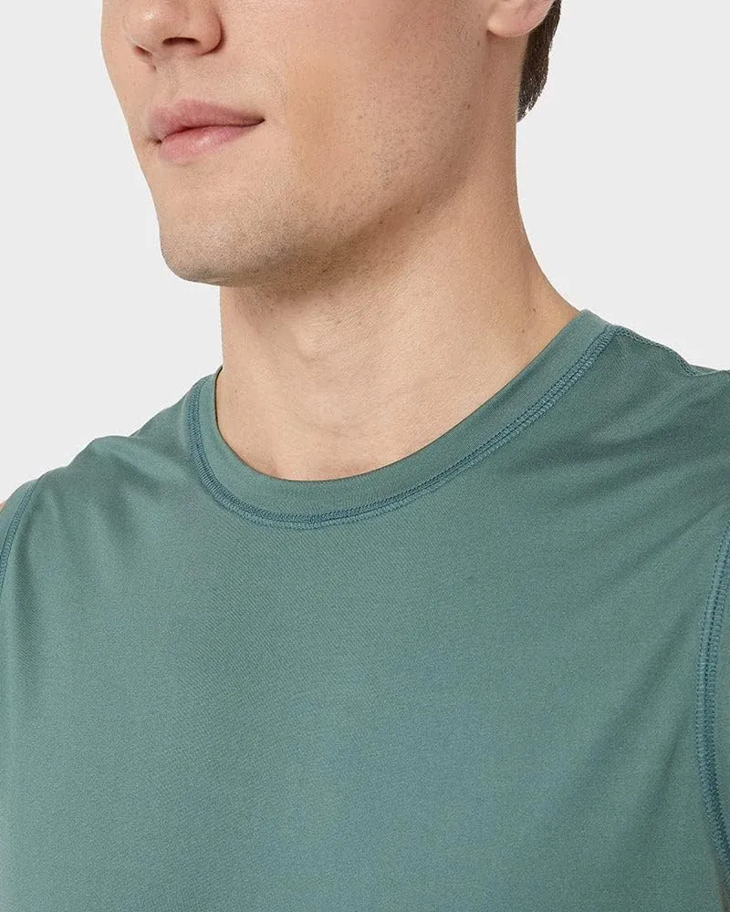 32 DEGREEES Men's Cool Classic Relaxed Tank | Anti-Odor | 4-Way Stretch | Moisture Wicking