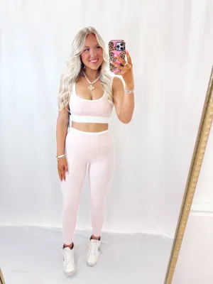 Active Girl Leggings BABY PINK💖 1 large left