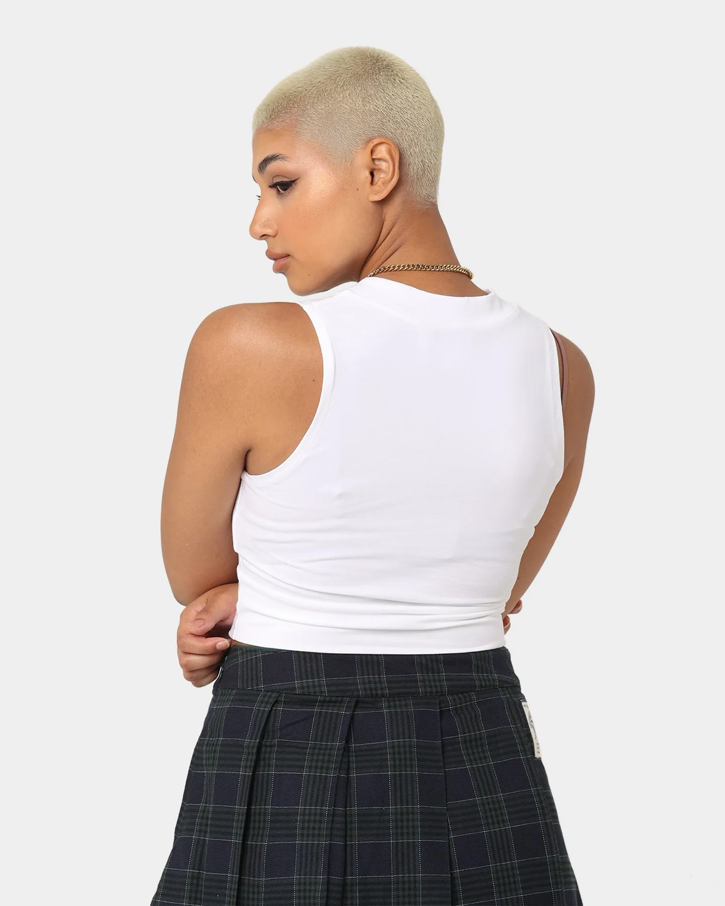 Adidas Women's Original Class Of '72 Crop Top White
