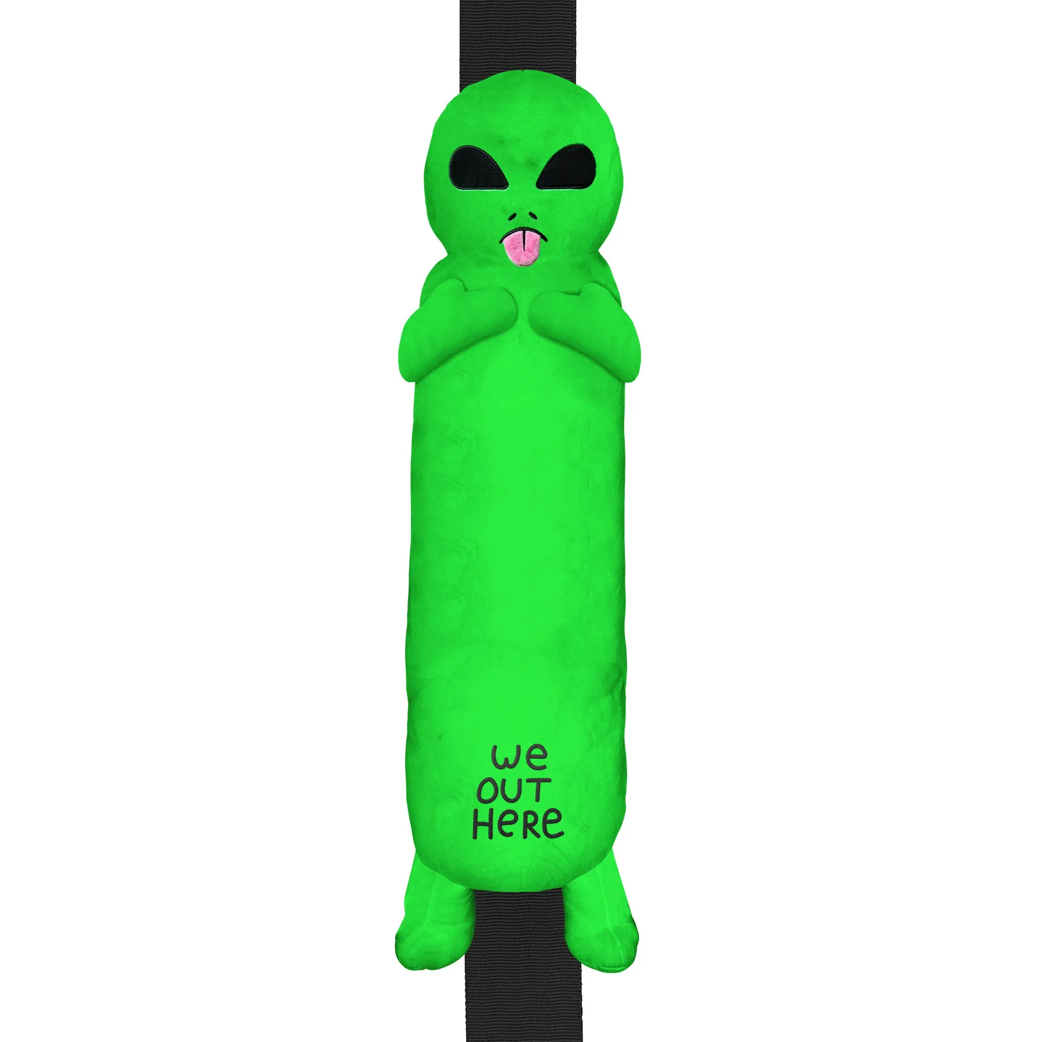 Alien Seat Belt Cover (Green)