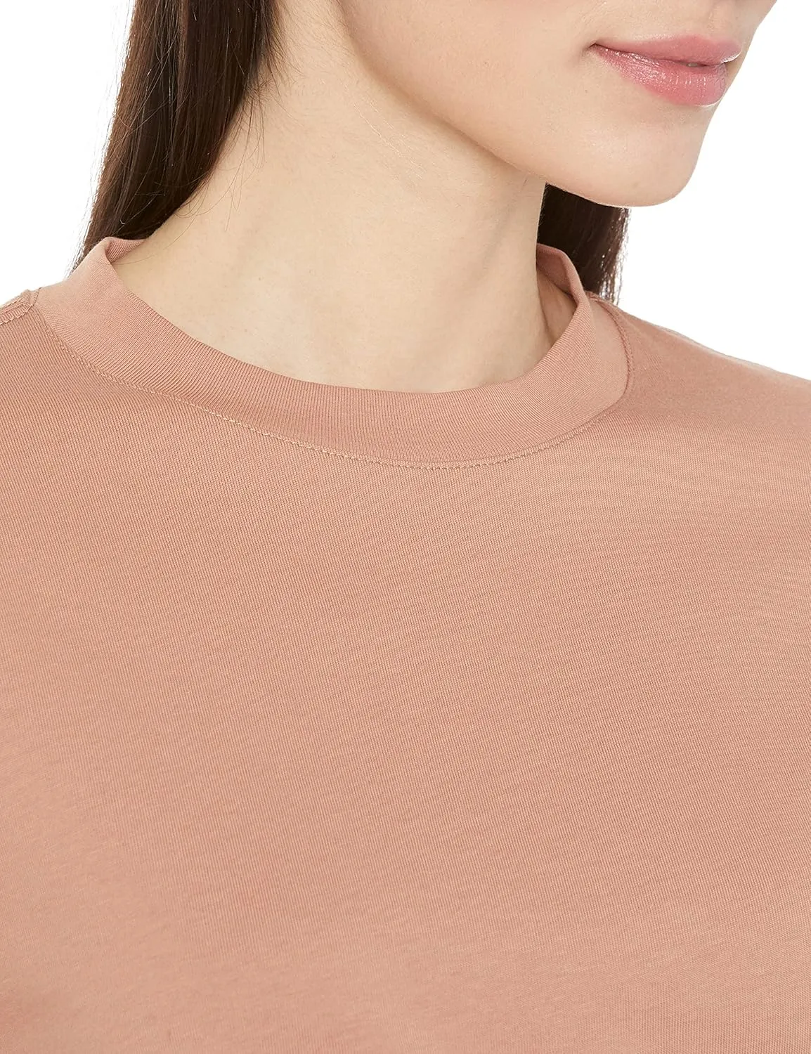 Amazon Essentials Women's Organic Cotton Drop Shoulder Relaxed Boxy Short-Sleeve T-Shirt (Available in Plus Size)