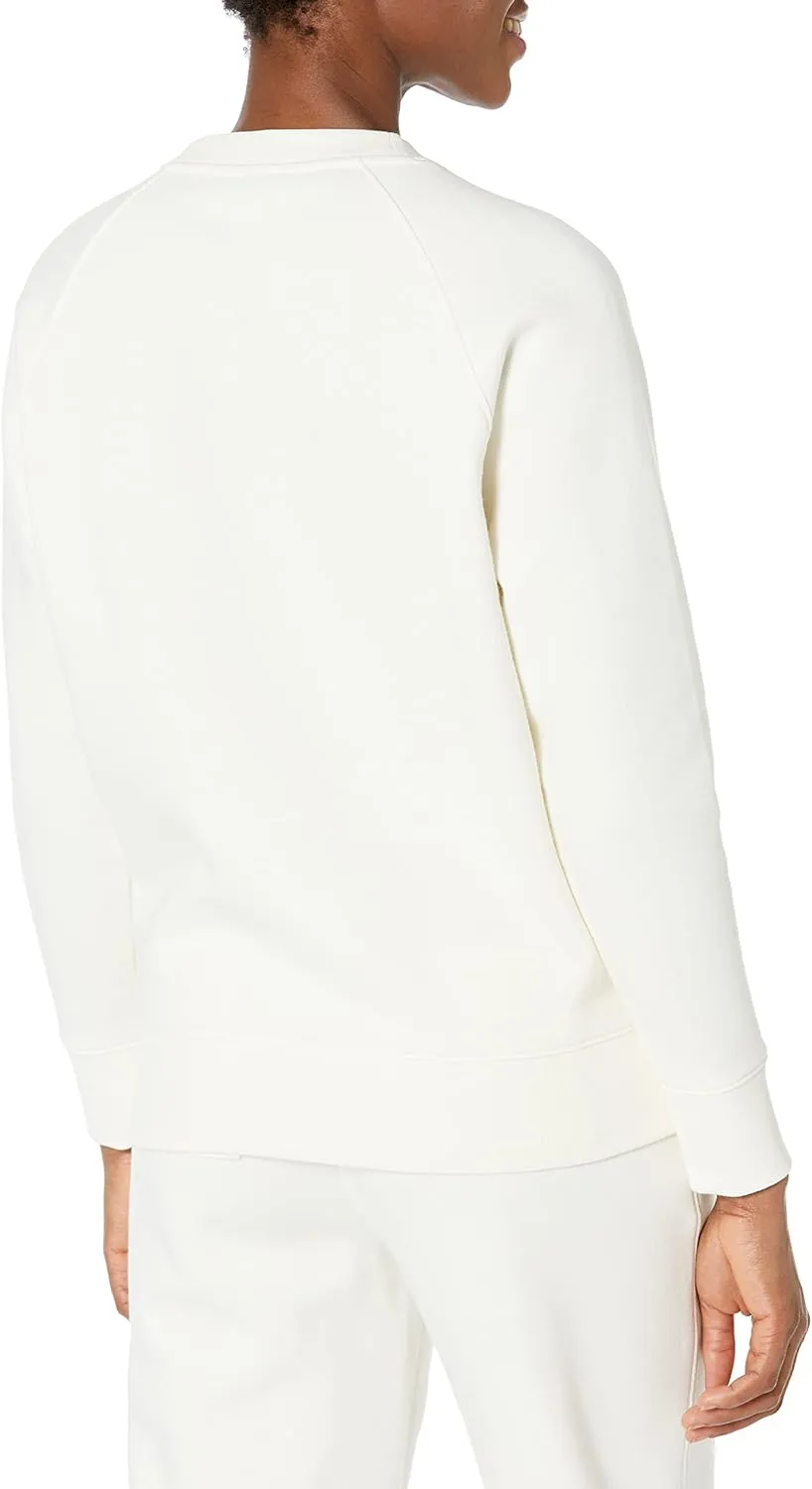 Amazon Essentials Women's Relaxed-Fit Crewneck Pullover Long-Sleeve Sweatshirt (Available in Plus Size)