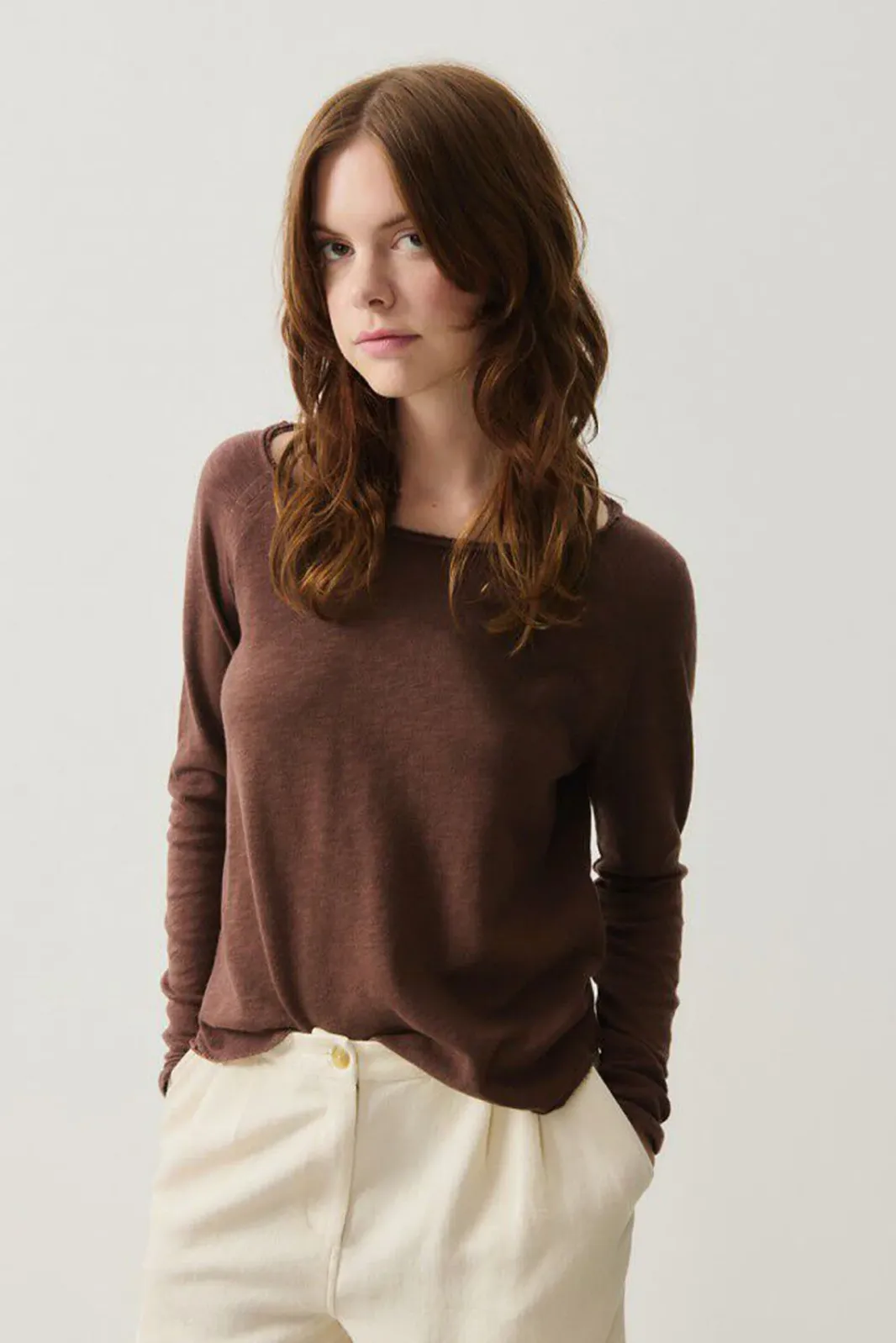 American Vintage Sonoma Tee - Vintage Choco