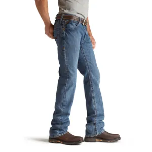 ARIAT M4 FR JEAN LOW RISE BOOT CUT-FLINT