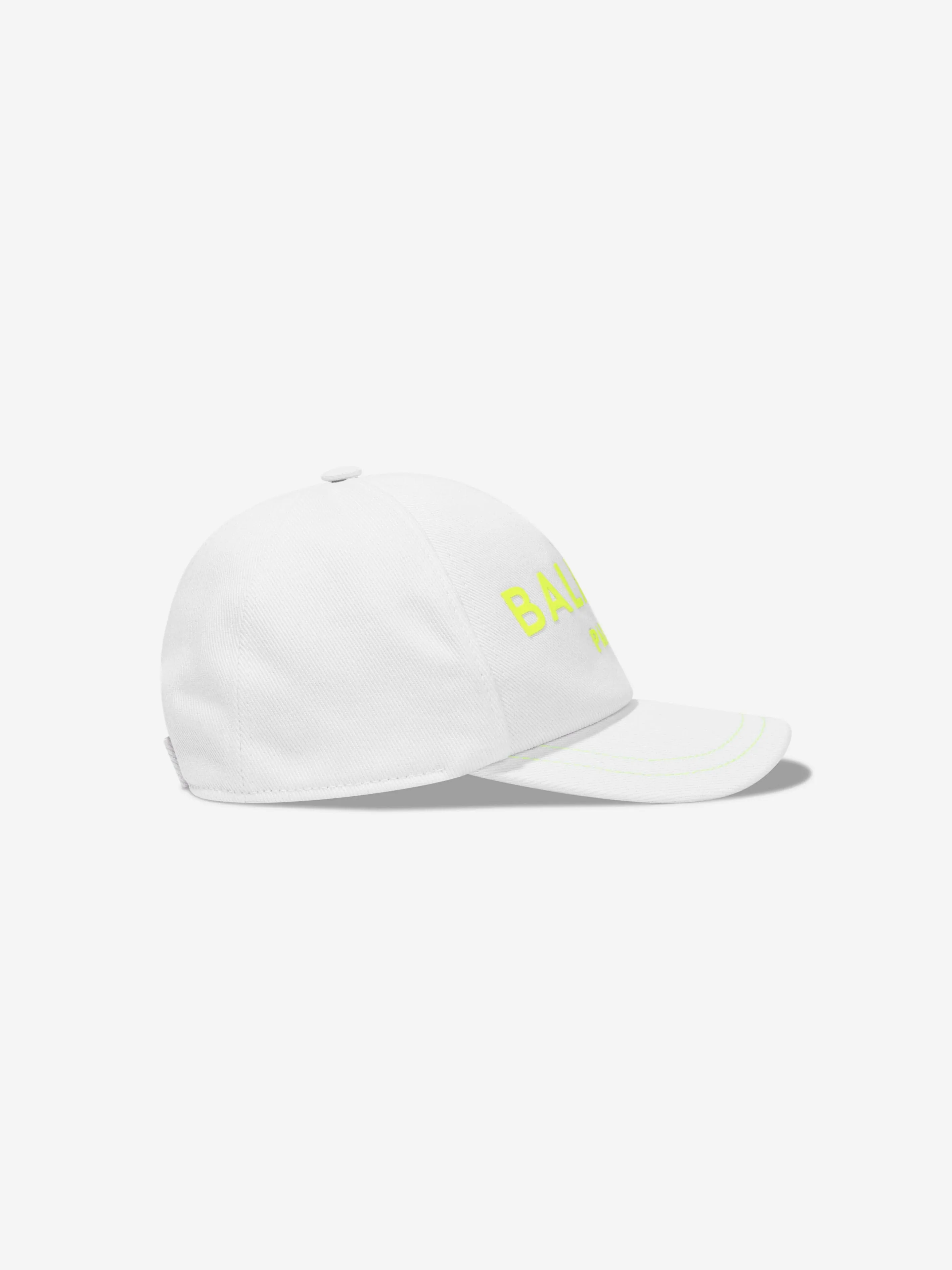 Balmain Boys Logo Cap in White