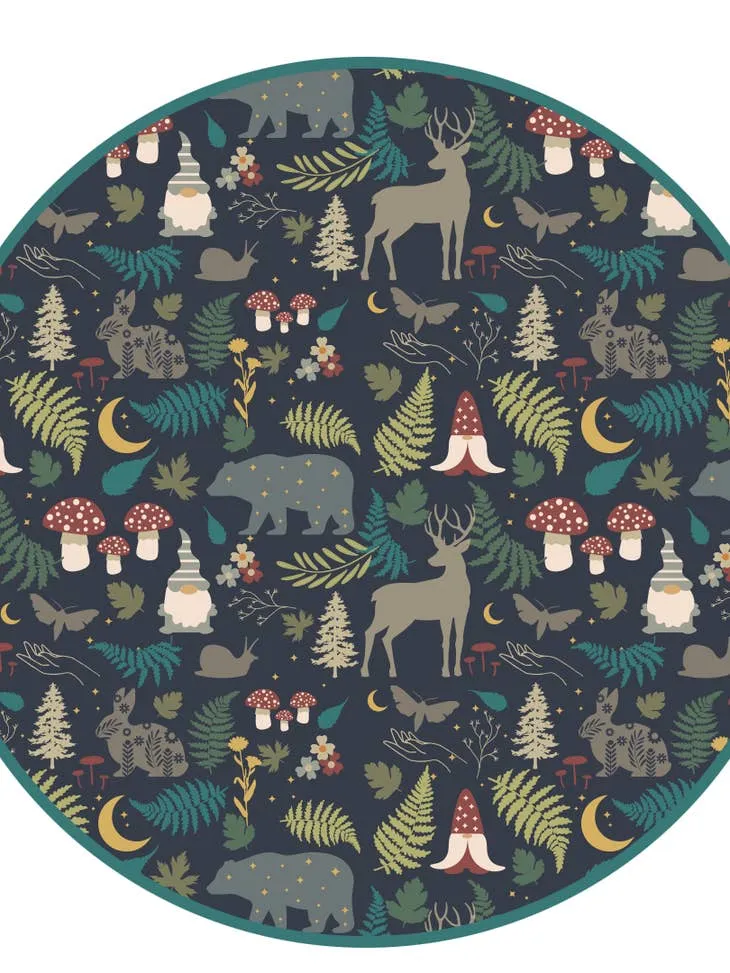 Bamboo Baby Convertible Romper - Night Forest