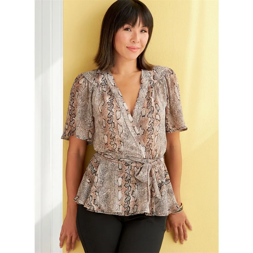 Butterick Pattern B6828 Misses' Tops