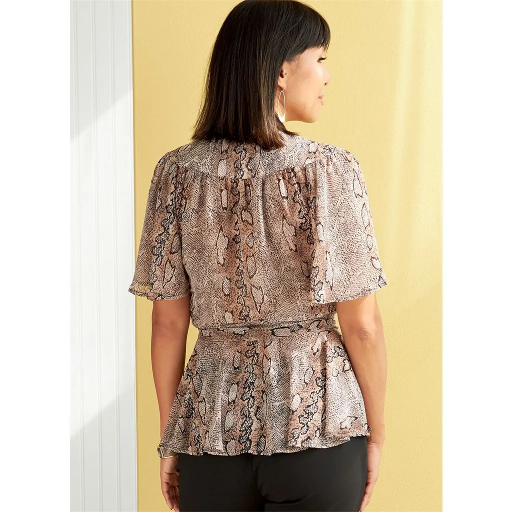 Butterick Pattern B6828 Misses' Tops