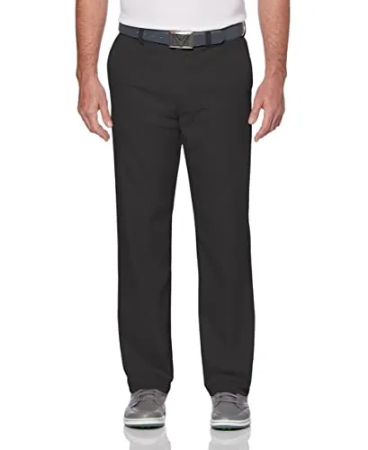 Callaway Men's Pro Spin 3.0 Stretch Golf Pants with Active Waistband (Waist Size 30 - 42 Big & Tall), Caviar, 38W x 38L Big Tall