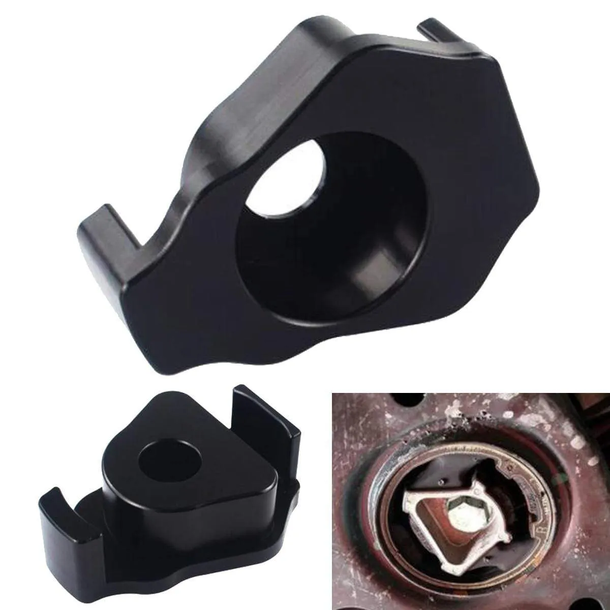 Car Billet Aluminum MQB Dogbone Mount Insert 2Model Fits for VW Mk7 Golf 8V for Audi A3 S3 TT TTS