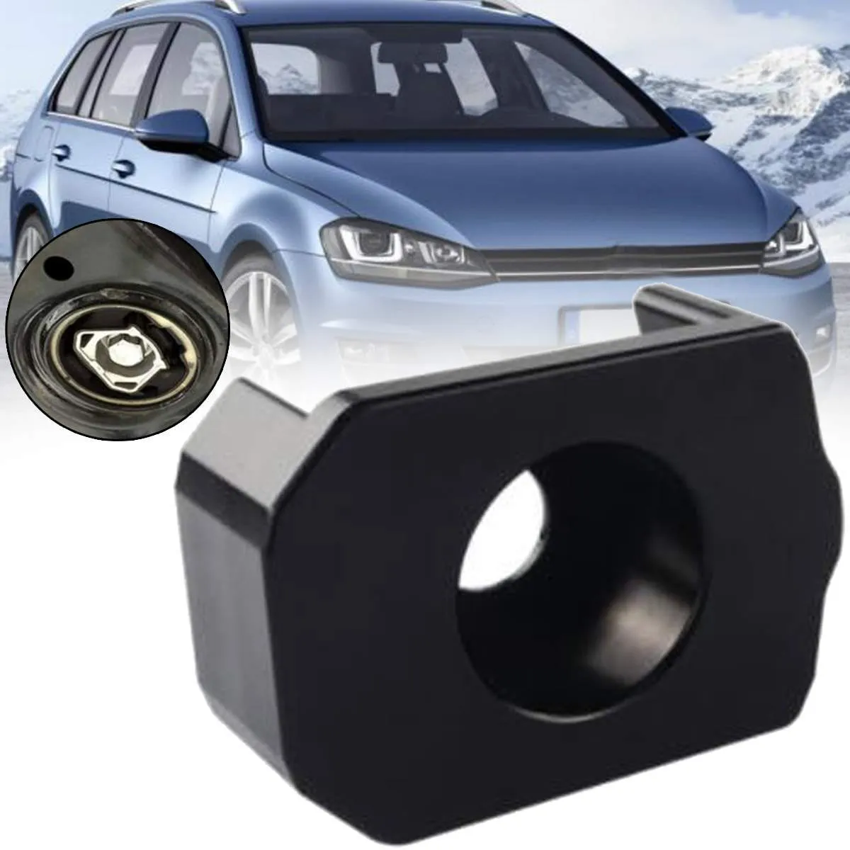 Car Billet Aluminum MQB Dogbone Mount Insert 2Model Fits for VW Mk7 Golf 8V for Audi A3 S3 TT TTS