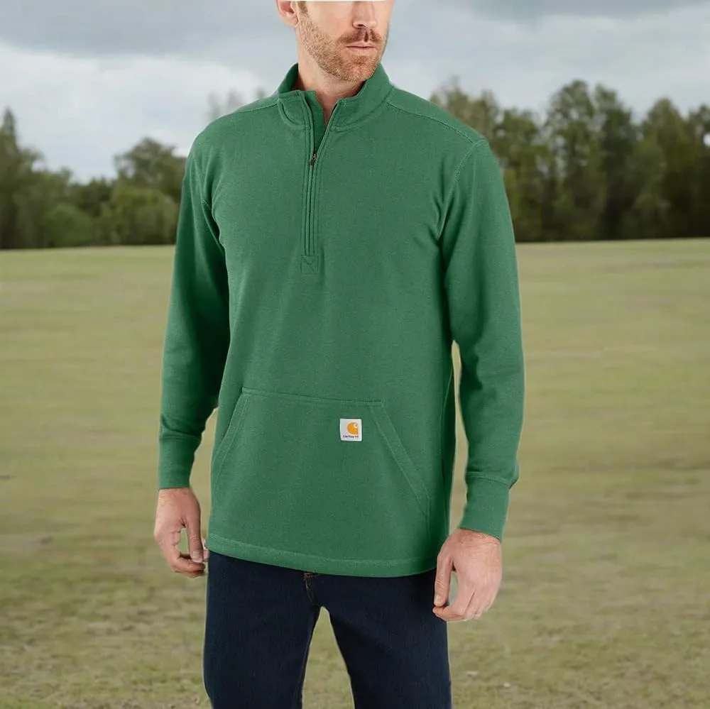 Carhartt Men's Relaxed Fit Heavyweight Long-Sleeve 1/2-zip Thermal Shirt