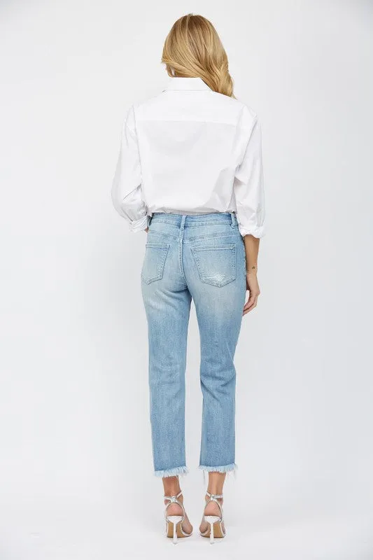Cigarette Crop Jeans