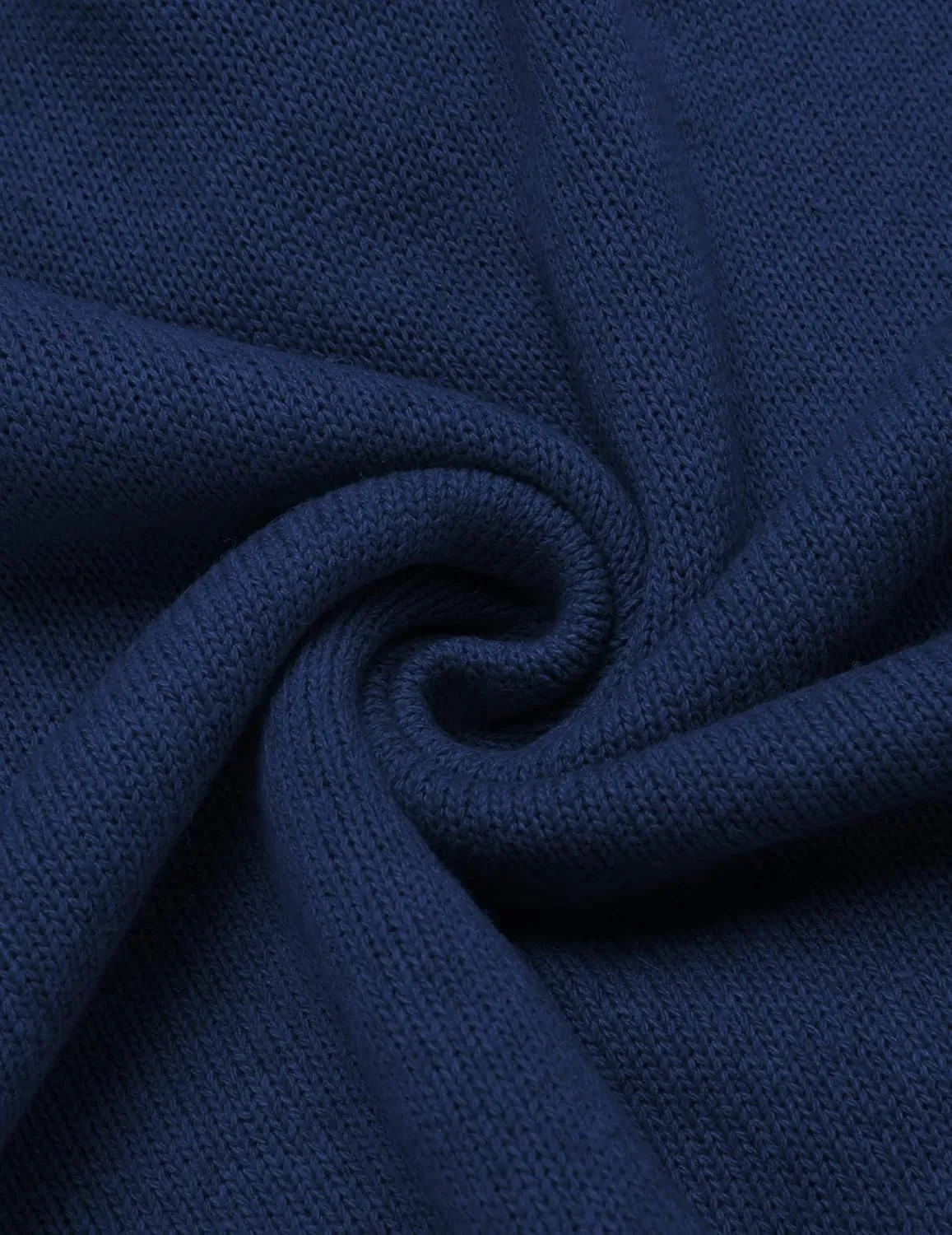 COOFANDY Men's Shawl Collar Pullover Sweater Relaxed Fit Casual Cotton Cable Knit Sweaters with Pockets