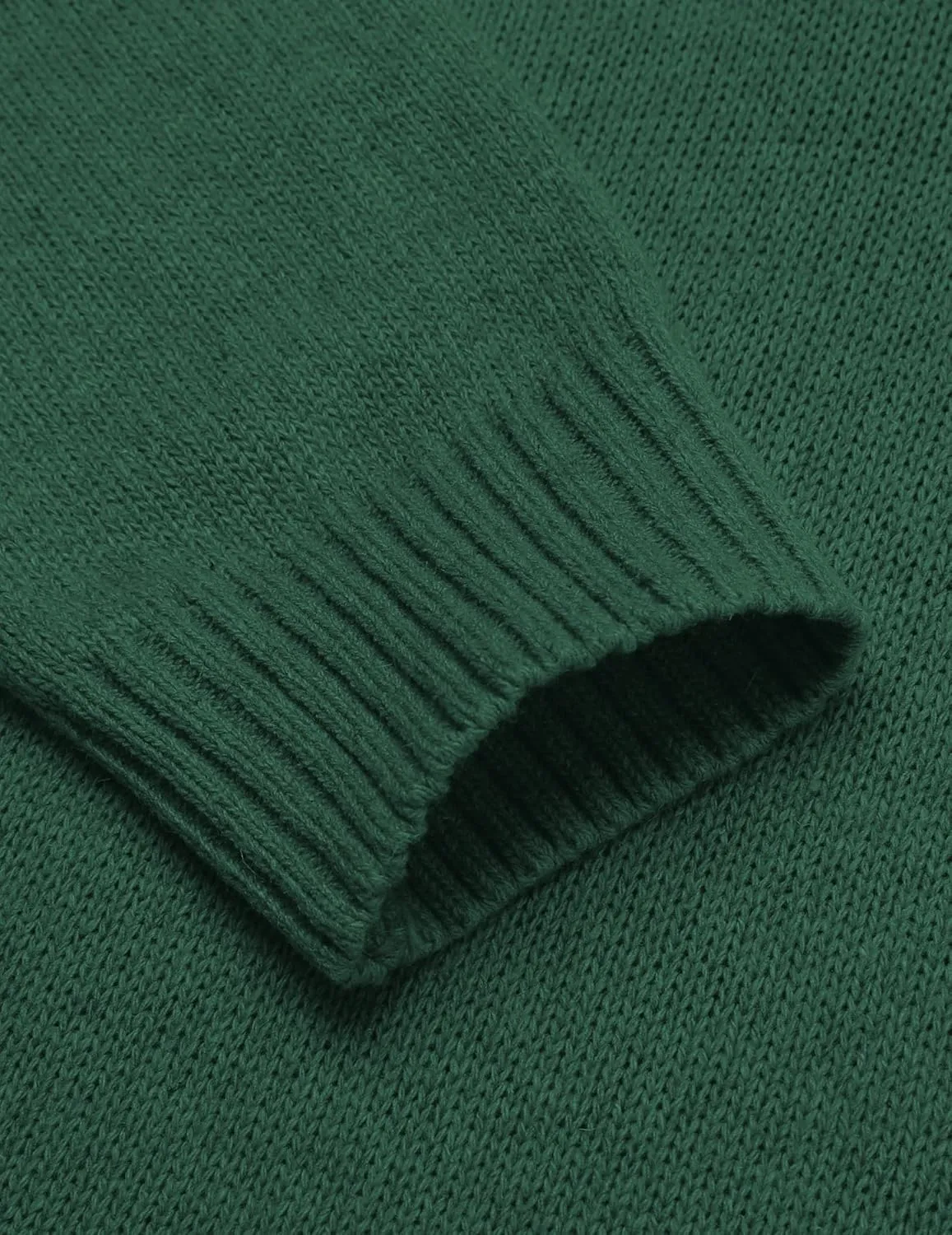 COOFANDY Men's Shawl Collar Pullover Sweater Relaxed Fit Casual Cotton Cable Knit Sweaters with Pockets