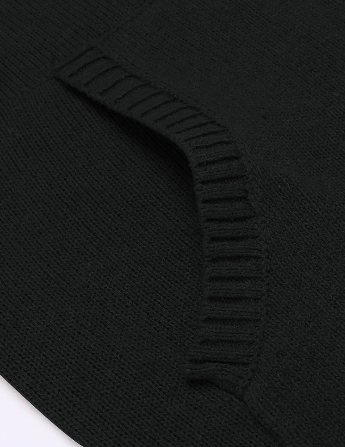 COOFANDY Men's Shawl Collar Pullover Sweater Relaxed Fit Casual Cotton Cable Knit Sweaters with Pockets