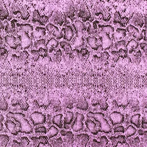 Cosmic Pink-Black Famous Maker Stretch Reptile Jacquard Yoga Knit Fabric