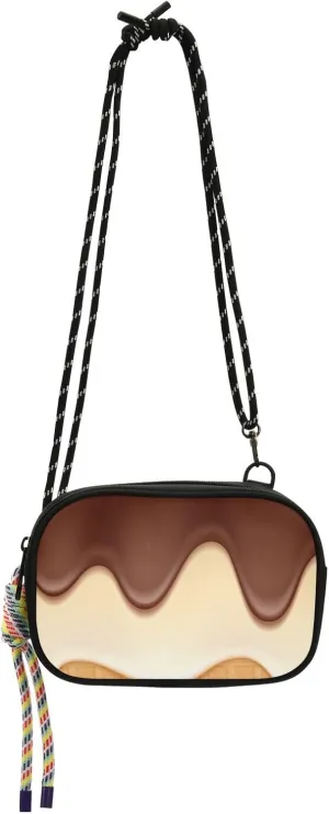 Crossbody Bag Wafer and Flowing Chocolate Cream Cell Phone Purse Wallet with Credit Card Slots Multicolor Handbag with Adjustable Strap Fits Phone Keys And More