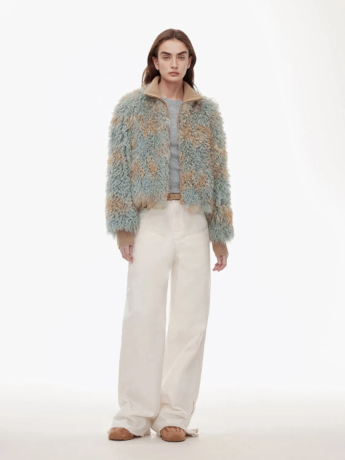 Curly Lambswool Coat