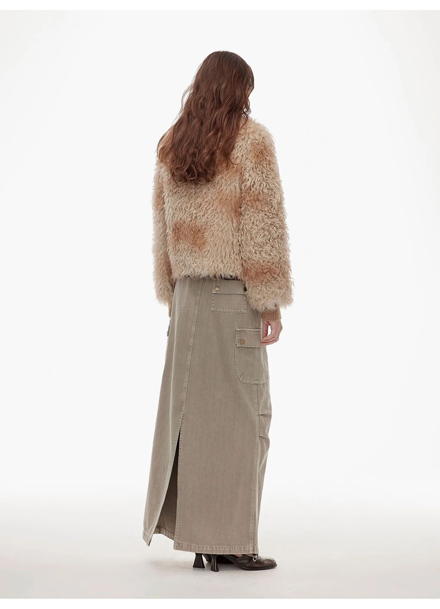 Curly Lambswool Coat