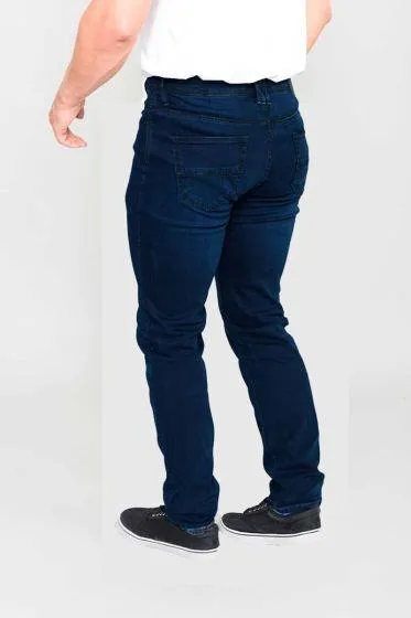 D555 Men's PUTNEY Super Stretch Knitted Denim In 1959 Fit 40 to 60