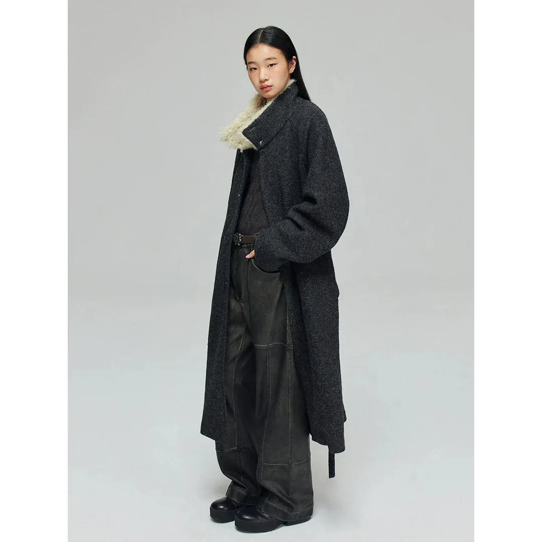 Dark Gray Wool Coat