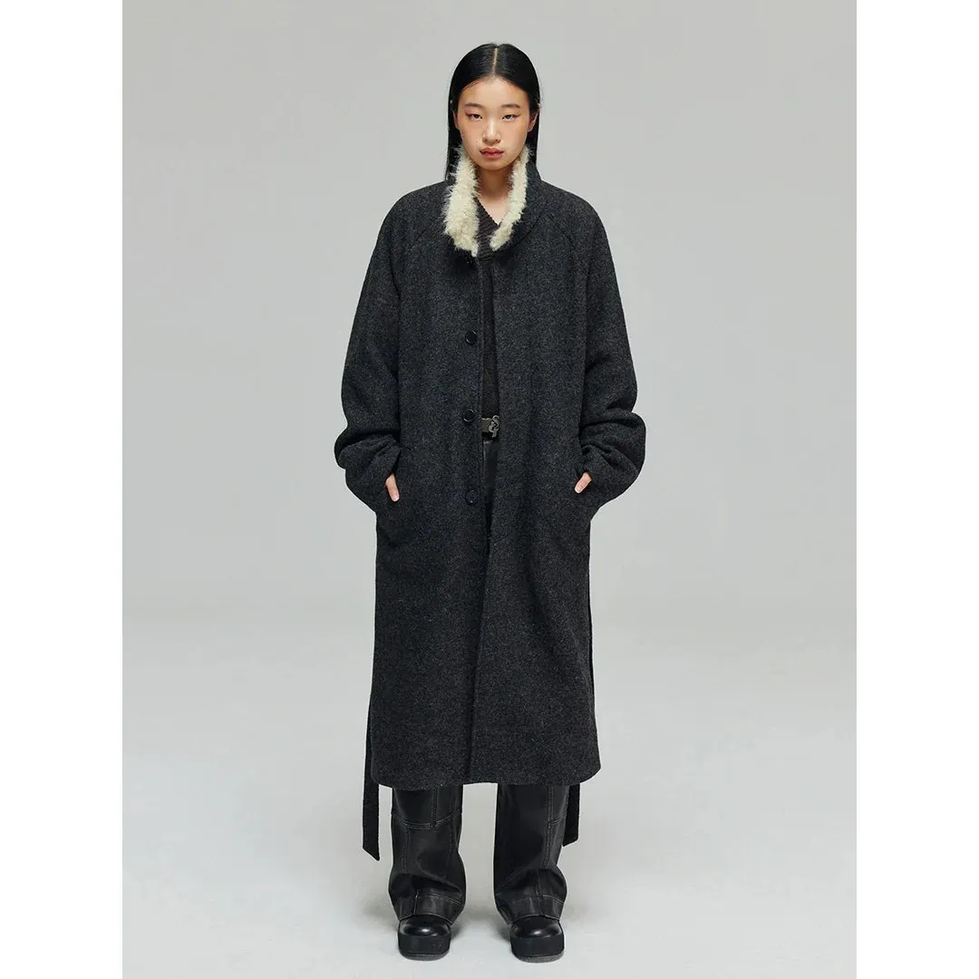 Dark Gray Wool Coat