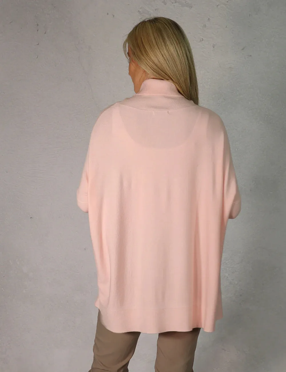 Deck Poloneck Oversized Pink