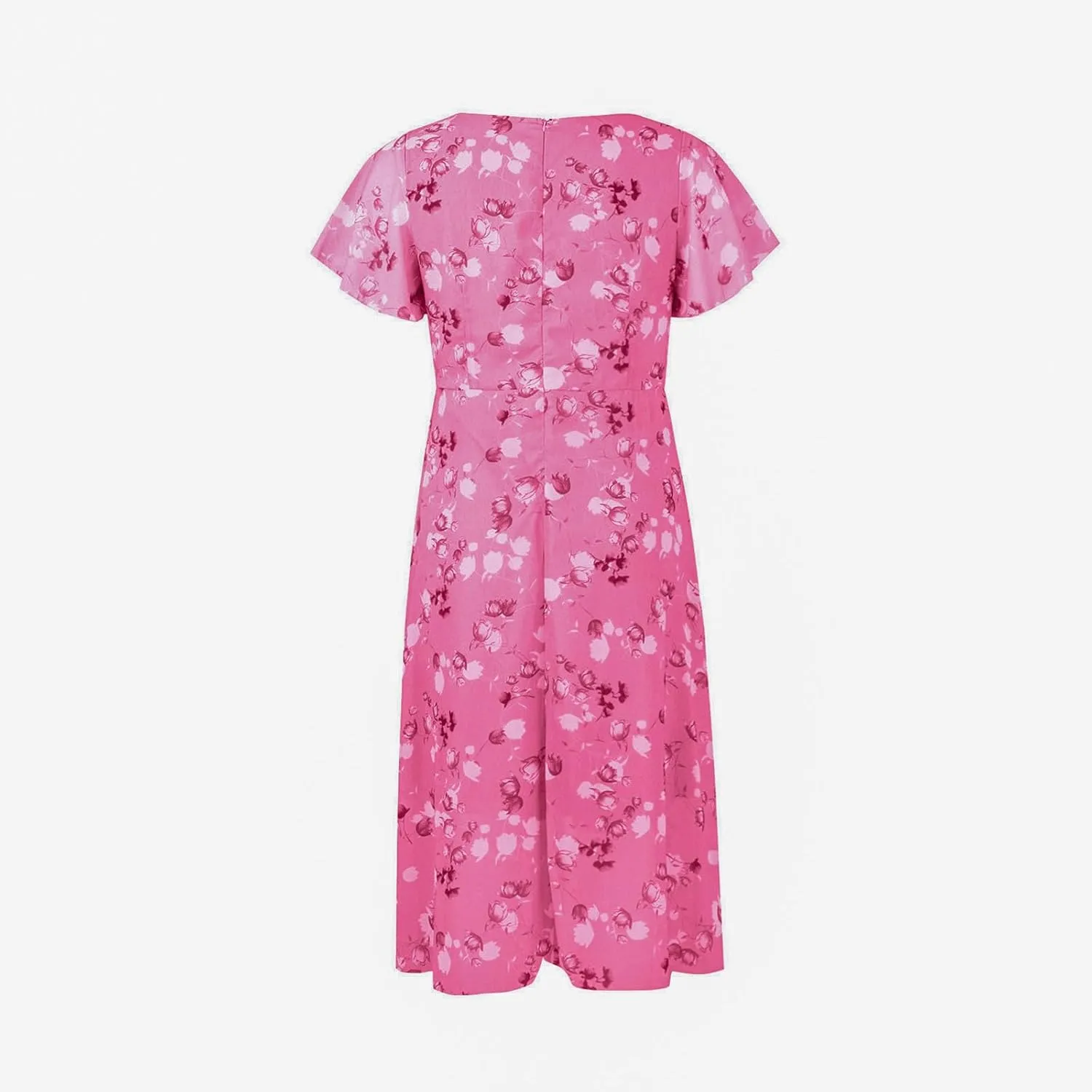 Easter Dress for Women Casual Spring Summer Swing Fitted Maxi Dress Ruffle Short Sleeve Dresses