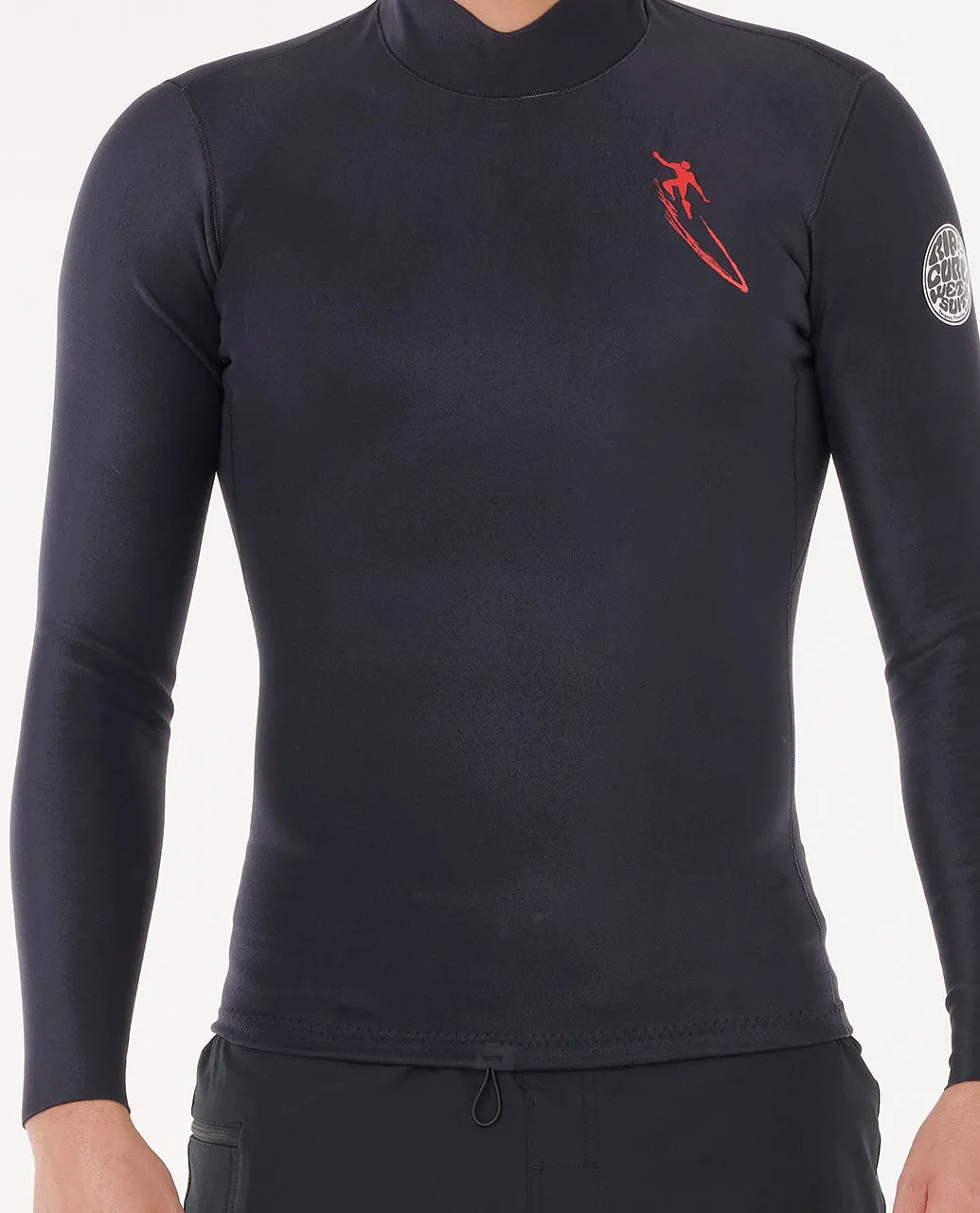 Eddie Would Go Dawn Patrol Long Sleeve Jacket 1.5 - Black