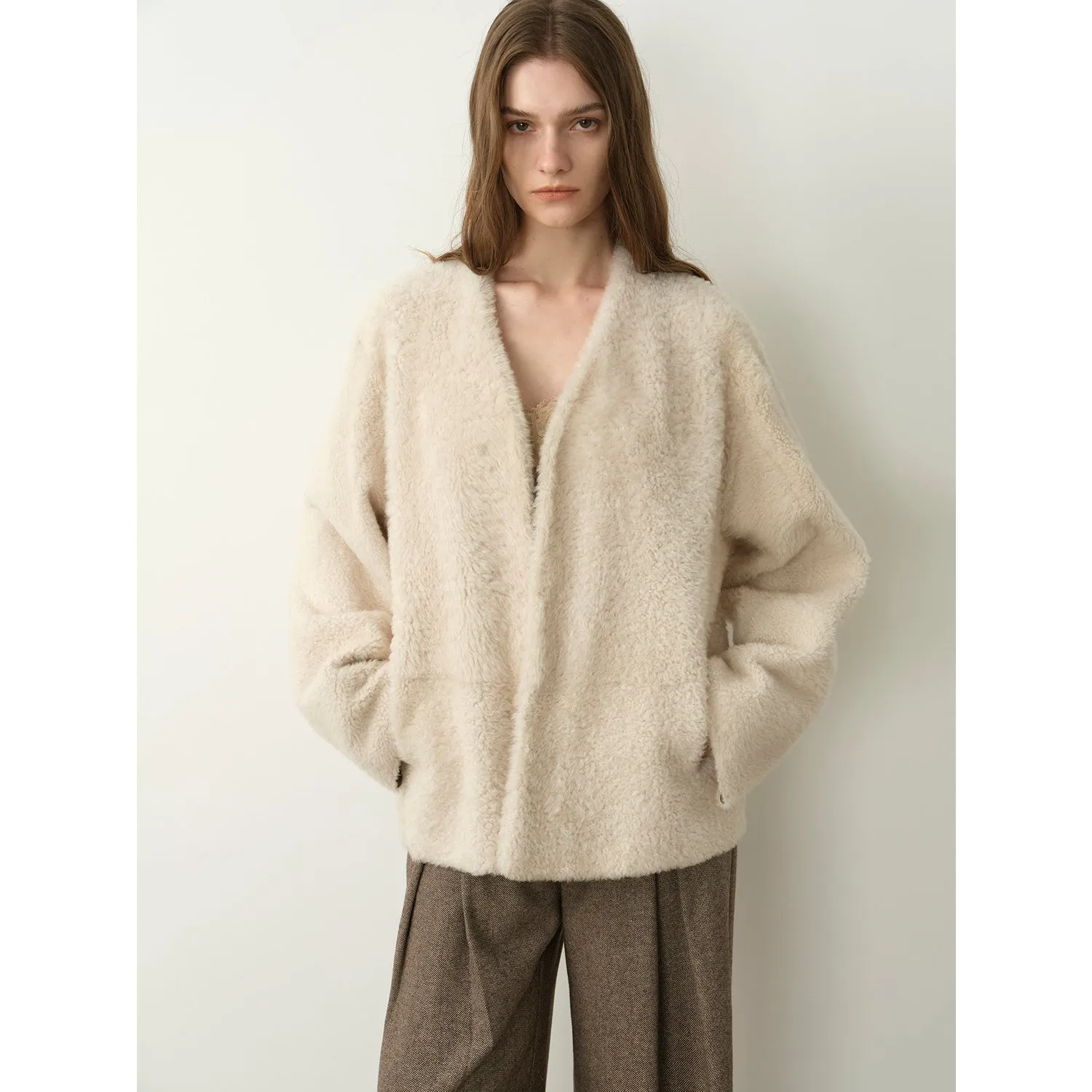 Elegant Mid-Length Fur Coat