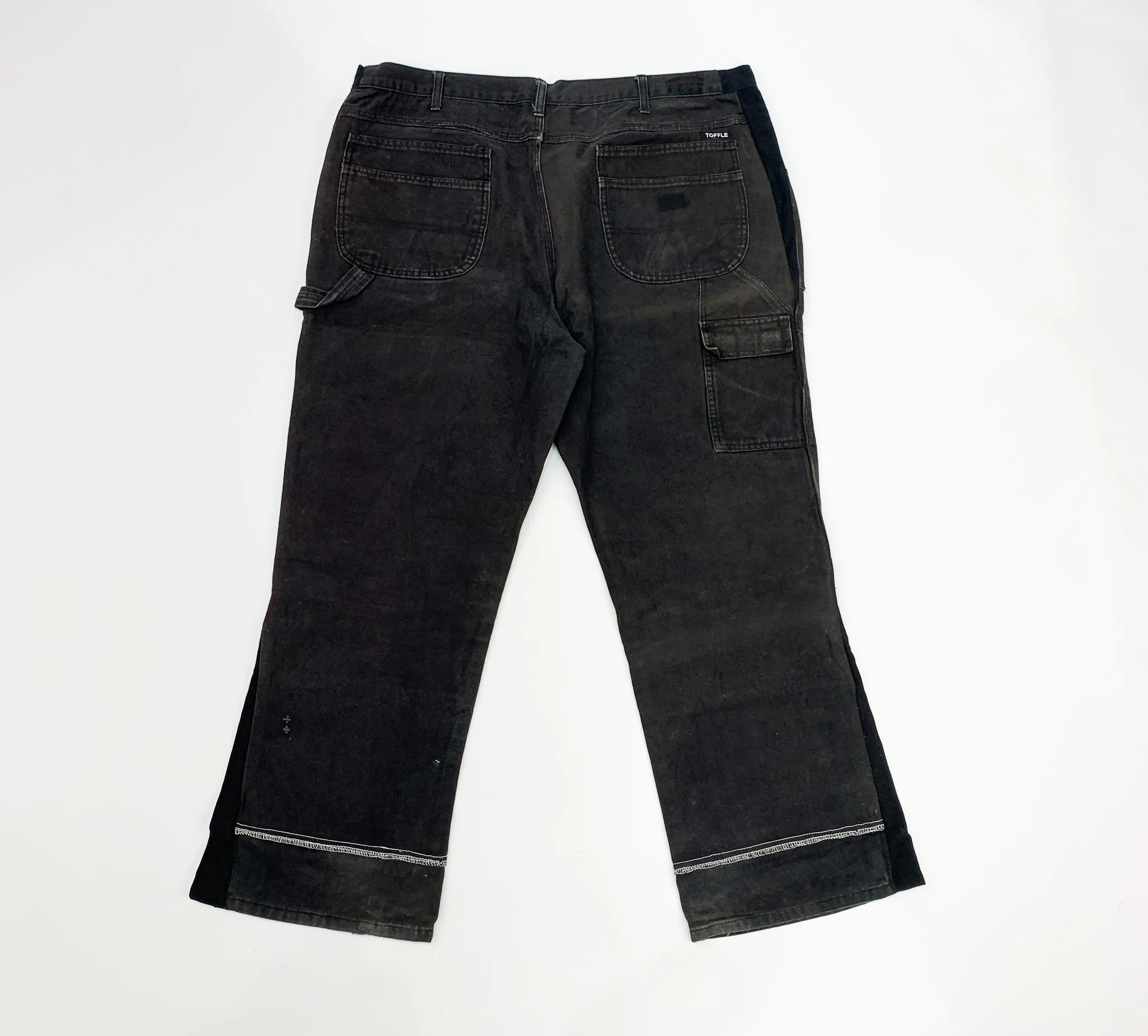 Faded Printed Jeans