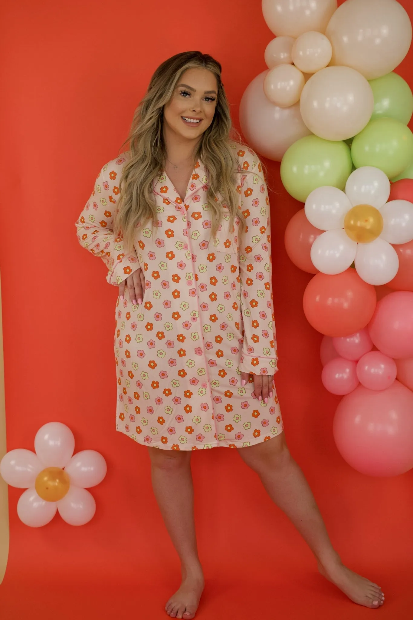 FEELIN' FLOWERFUL WOMEN'S DREAM GOWN
