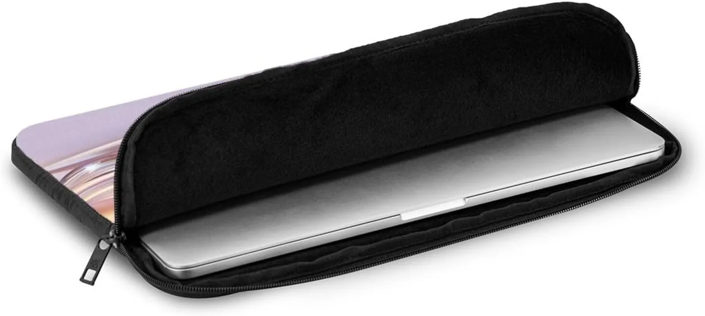 Flowing Metallic Laptop Sleeve Case 15 Inch Suitable for Notebook Computer Tablet Traveling Carrying Simple Case