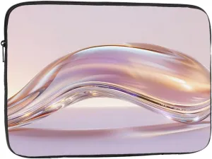 Flowing Metallic Laptop Sleeve Case 15 Inch Suitable for Notebook Computer Tablet Traveling Carrying Simple Case