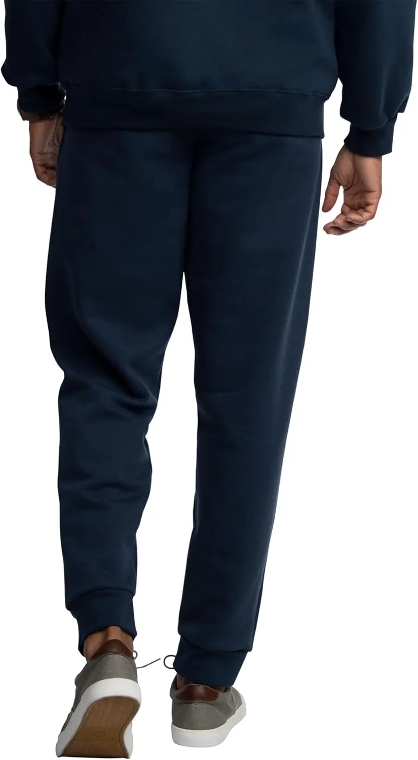 Fruit of the Loom Eversoft Fleece Joggers with Pockets, Relaxed Fit, Moisture Wicking, Breathable, Tapered Sweatpants