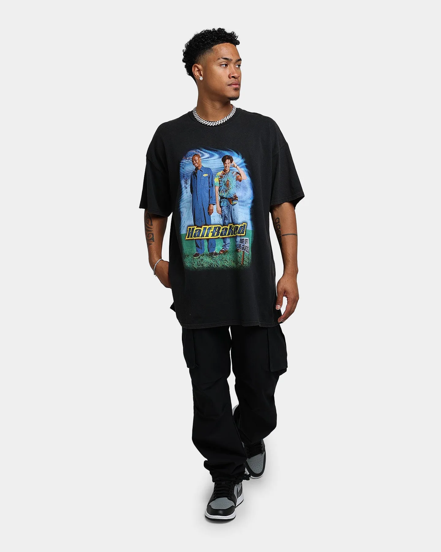 Goat Crew Half Baked Vintage T-Shirt Black Wash