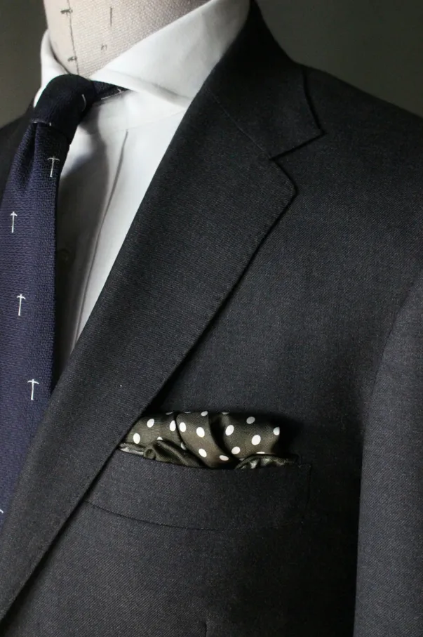 Grey Twill Weave Suit
