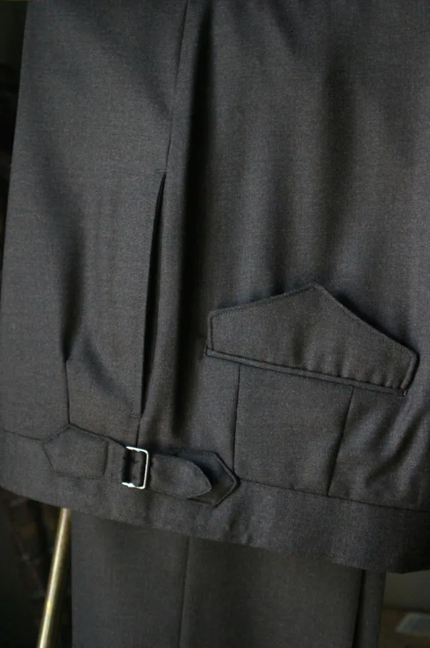 Grey Twill Weave Suit