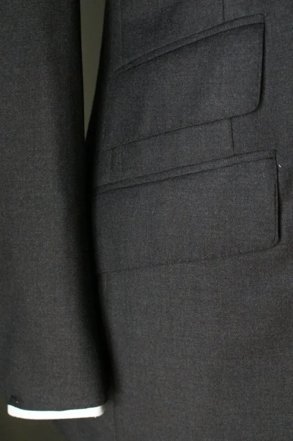 Grey Twill Weave Suit
