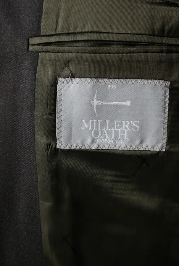 Grey Twill Weave Suit