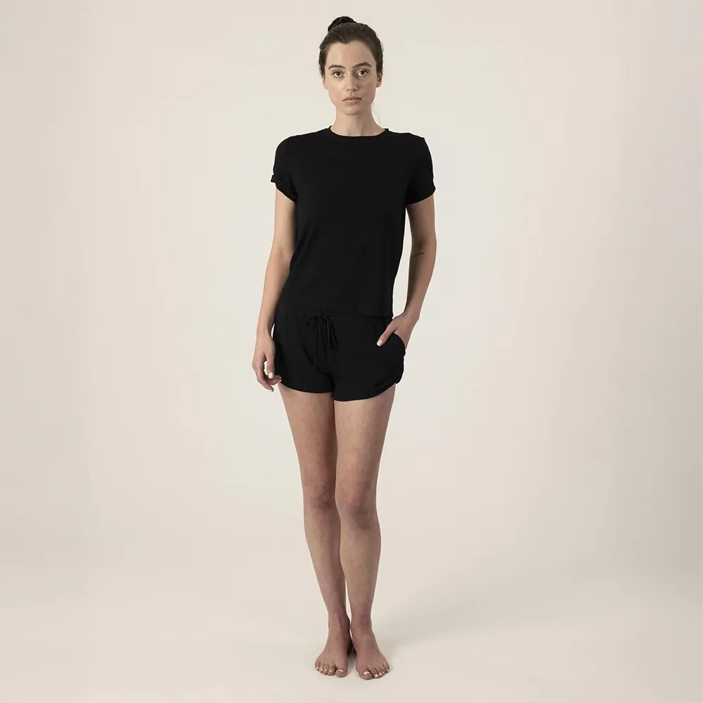 Hang Out Track Shorts Black