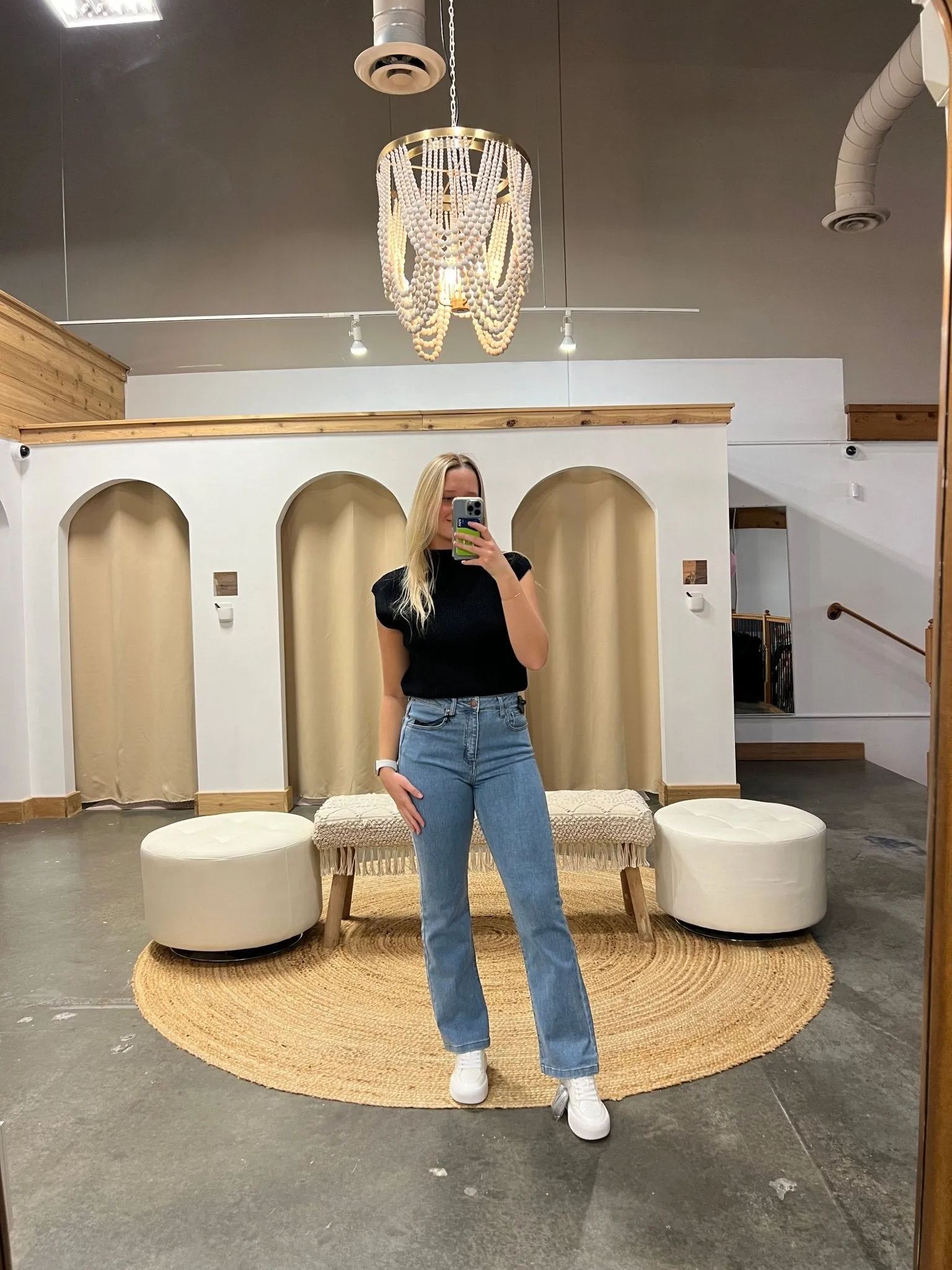 Jackie High Rise Straight Jeans
