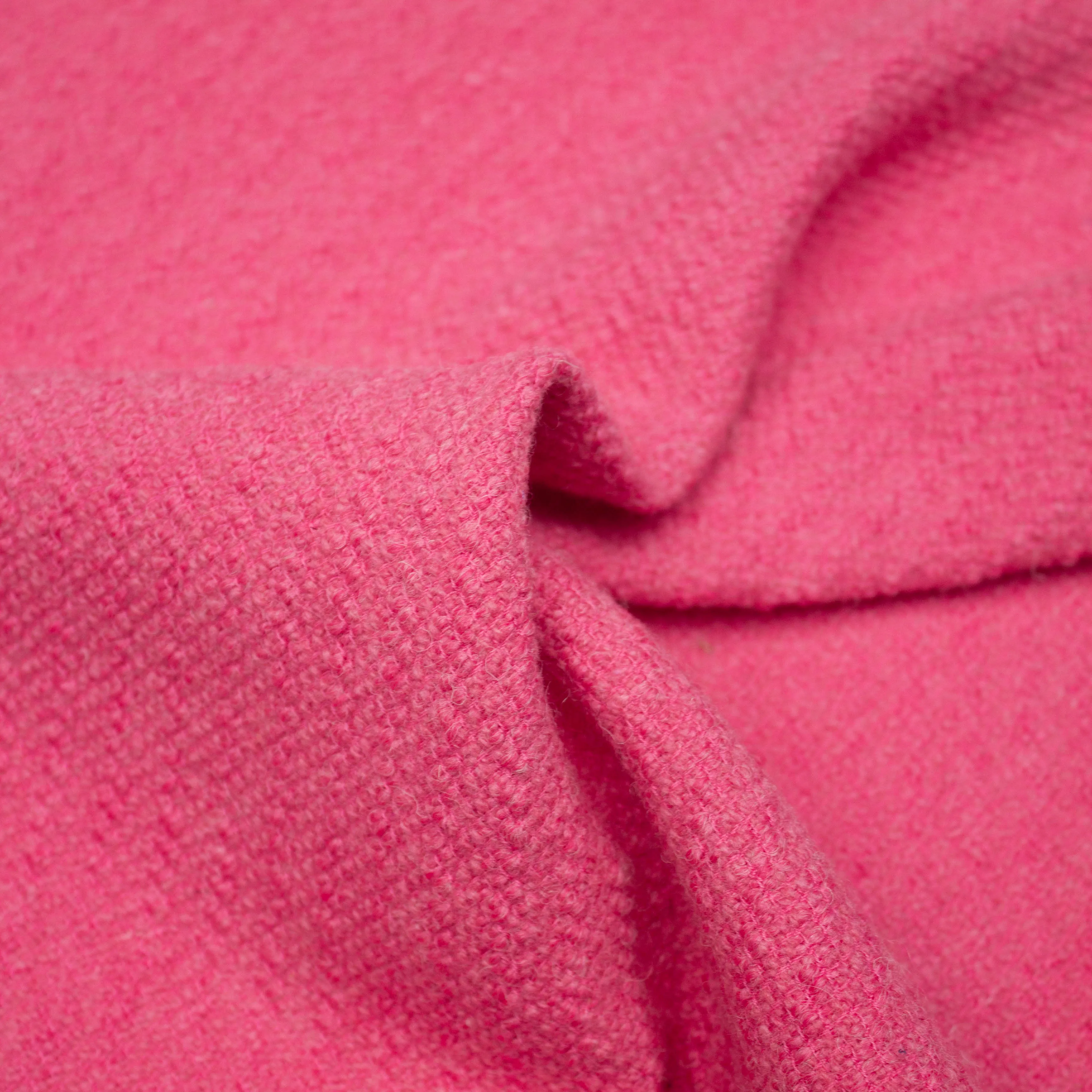 Larson Pink Bouclé Wool Blend SHOWROOM SAMPLE 34CM X 60CM