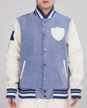 Las Vegas Raiders Varsity Denim Jacket