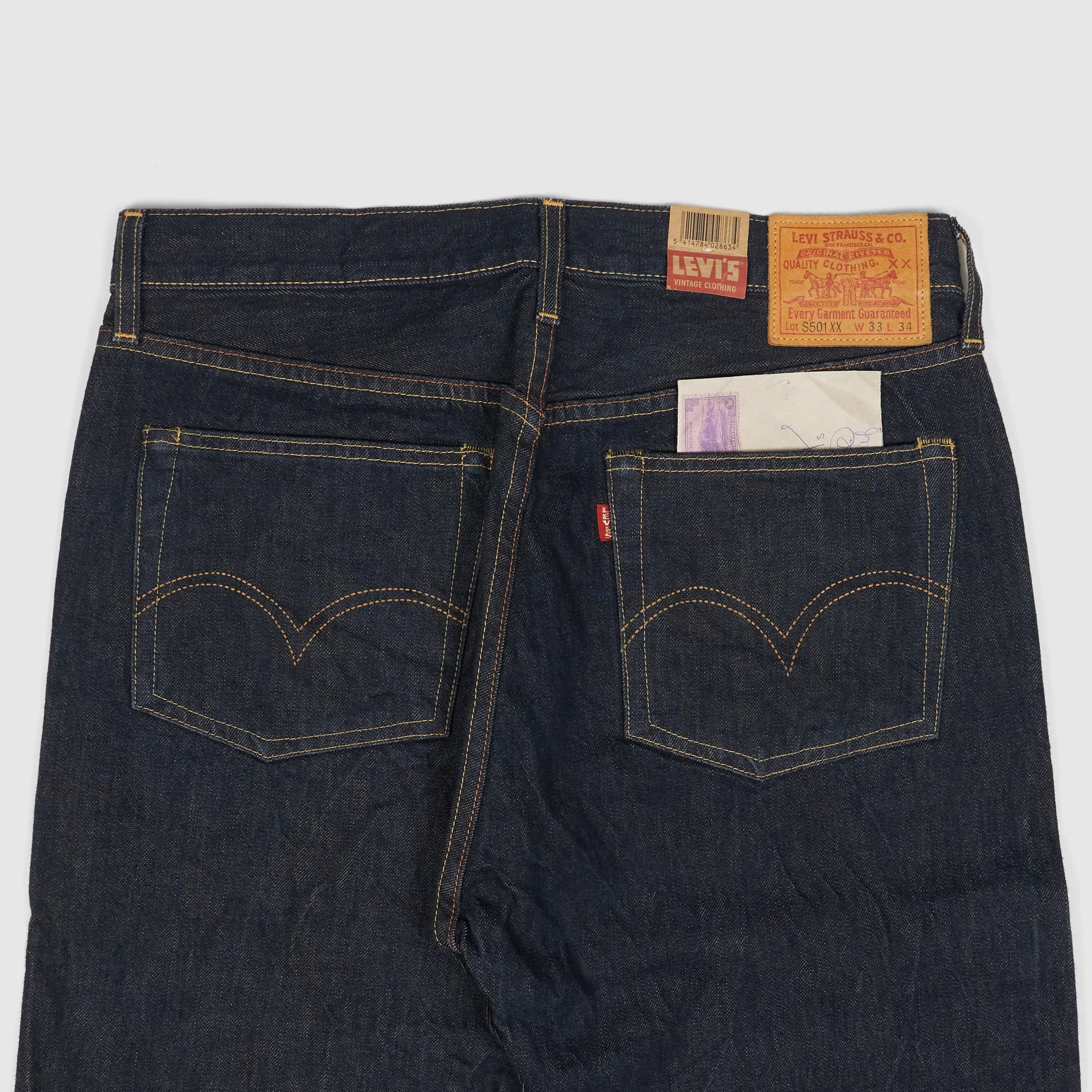 Levi's® Vintage Clothing 501® 1944 Rinsed Denim Jeans