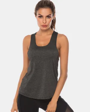 Light Weight Scoop Neck Tank